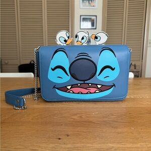 Loungefly Lilo & Stitch Storytime Ducklings Crossbody Bag